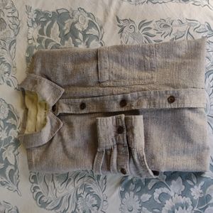 On the BYAS button up long sleeve shirt